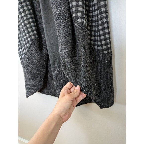 Alembika Duster Cardigan Jacket Long Open Lagenlook Cozy Oversized Size 2 / 8-10 - Picture 5 of 9